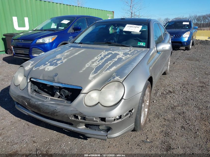 2003 Mercedes-Benz C 230 Kompressor Sport VIN: WDBRN40JX3A463088 Lot: 43865896