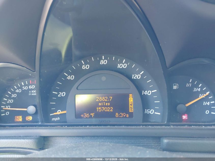 2003 Mercedes-Benz C 230 Kompressor Sport VIN: WDBRN40JX3A463088 Lot: 43865896