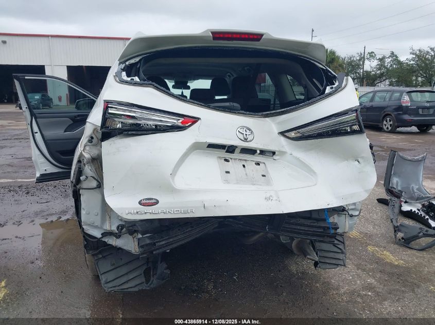 2021 Toyota Highlander L VIN: 5TDCZRAH0MS525610 Lot: 43865914