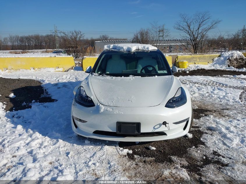 2022 Tesla Model 3 Rear-Wheel Drive VIN: 5YJ3E1EA5NF321322 Lot: 43865947