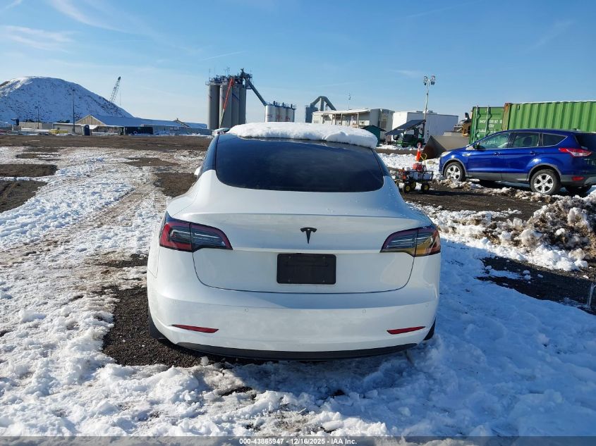2022 Tesla Model 3 Rear-Wheel Drive VIN: 5YJ3E1EA5NF321322 Lot: 43865947