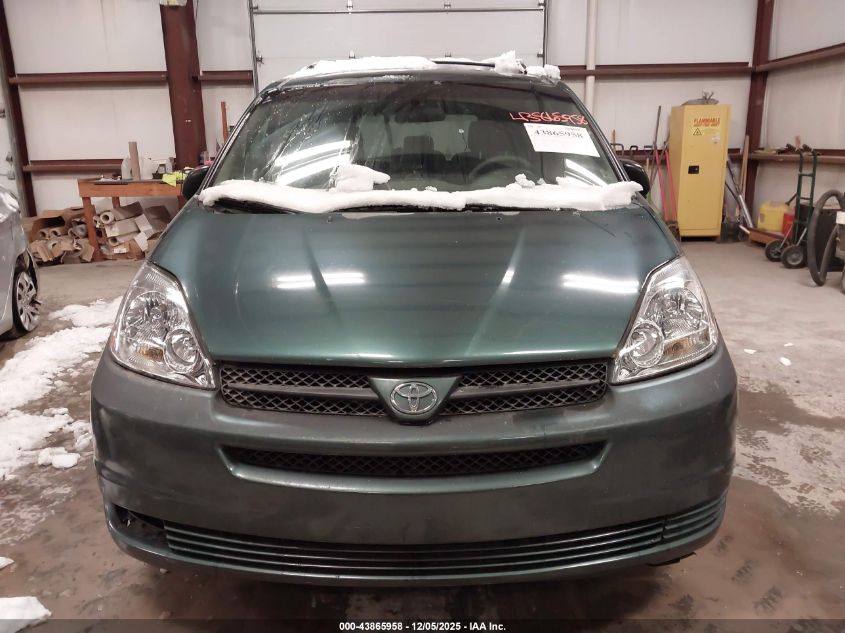 2005 Toyota Sienna Le VIN: 5TDZA23C45S377649 Lot: 43865958