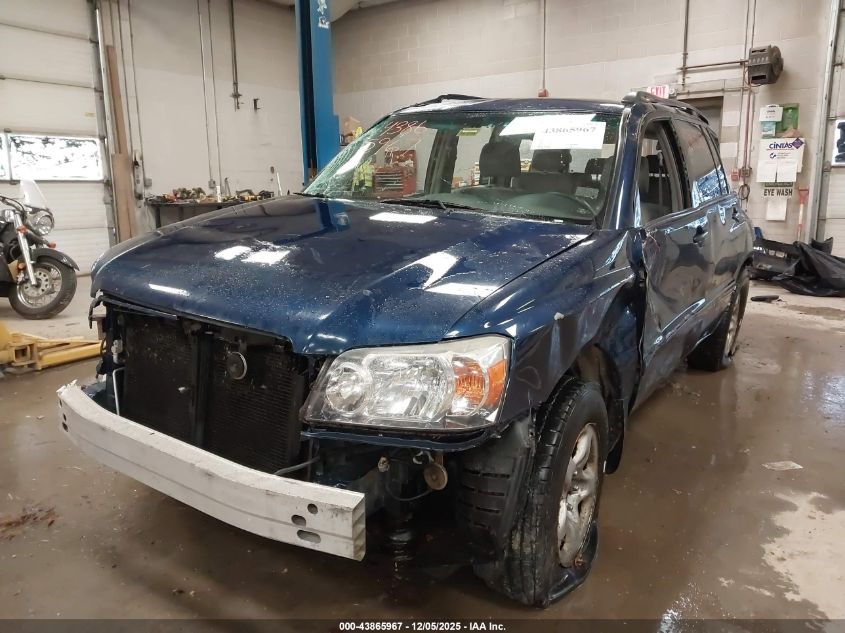 2004 Toyota Highlander VIN: JTEGD21A140083526 Lot: 43865967