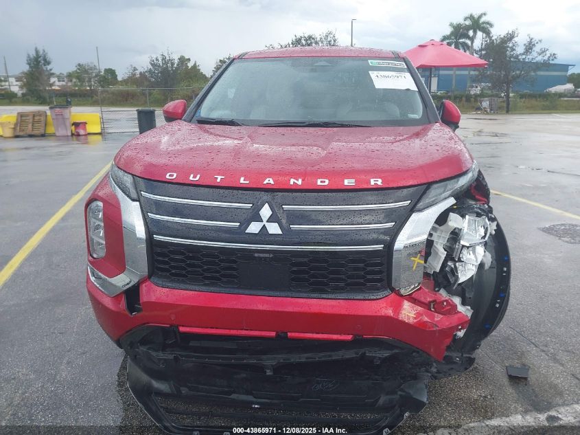2025 Mitsubishi Outlander Se 2.5 2Wd VIN: JA4J3VA81SZ025043 Lot: 43865971