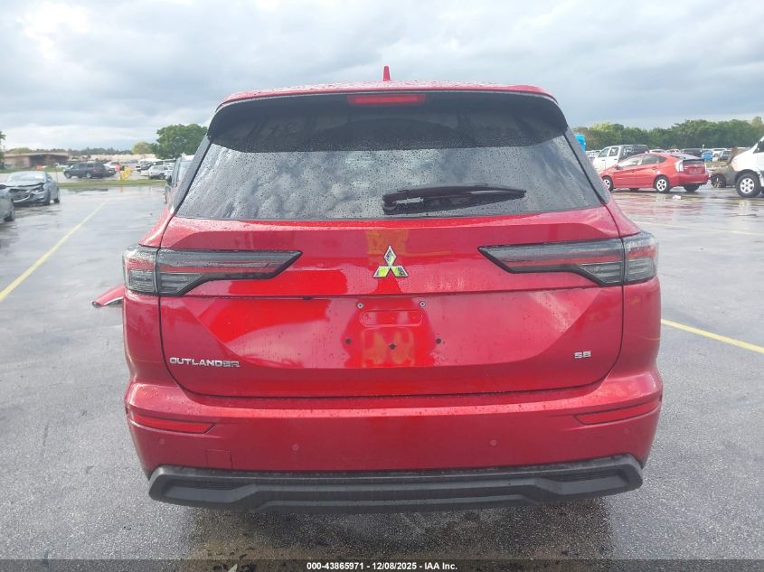 2025 Mitsubishi Outlander Se 2.5 2Wd VIN: JA4J3VA81SZ025043 Lot: 43865971