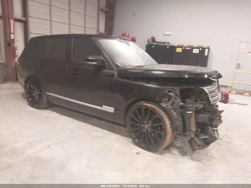 LAND ROVER RANGE ROVER 3.0L V6 SUPERCHARGED HSE