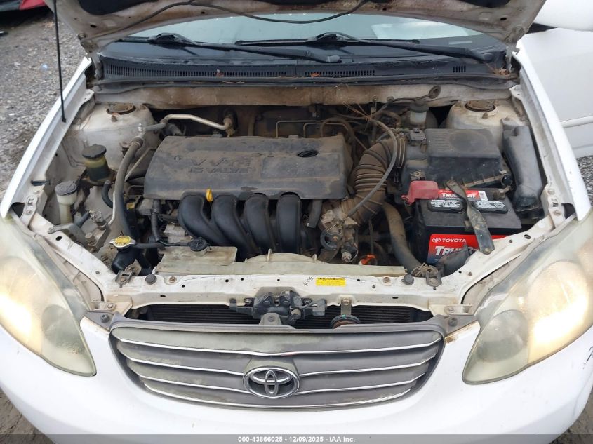 2003 Toyota Corolla S VIN: 1NXBR32E23Z075378 Lot: 43866025