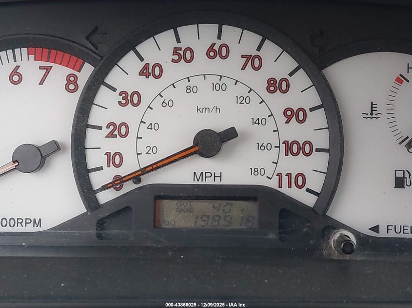 2003 Toyota Corolla S VIN: 1NXBR32E23Z075378 Lot: 43866025