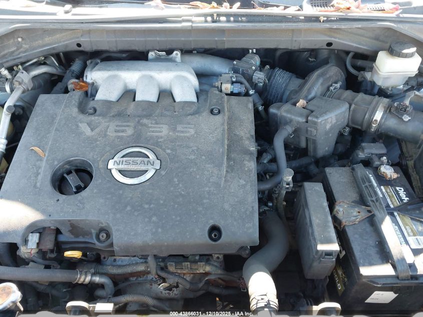 2005 Nissan Murano Sl VIN: JN8AZ08T05W301028 Lot: 43866031