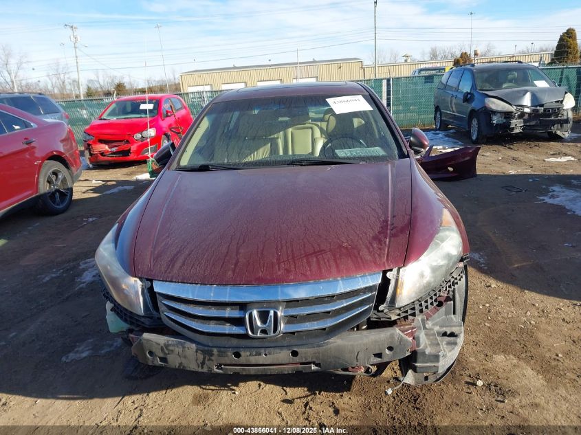 2012 Honda Accord 3.5 Ex-L VIN: 1HGCP3F81CA014691 Lot: 43866041