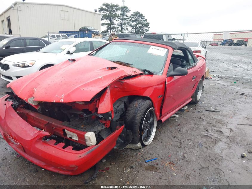 1998 Ford Mustang Gt VIN: 1FAFP45X5WF107379 Lot: 43866053