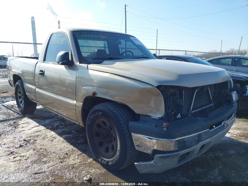 2006 Chevrolet Silverado 1500 Work Truck VIN: 1GCEC14X76Z125365 Lot: 43866058