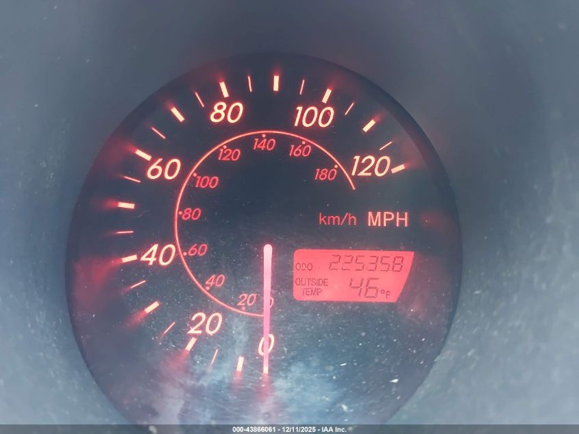 2003 Toyota Matrix Xr VIN: 2T1LR32E43C097713 Lot: 43866061