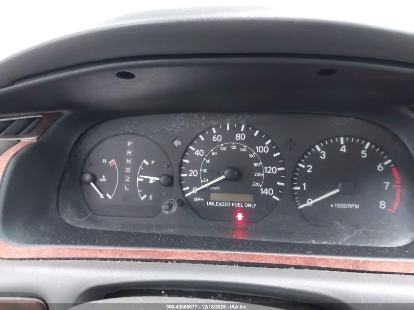 1998 Toyota Camry Le VIN: 4T1BG22K1WU838369 Lot: 43866077