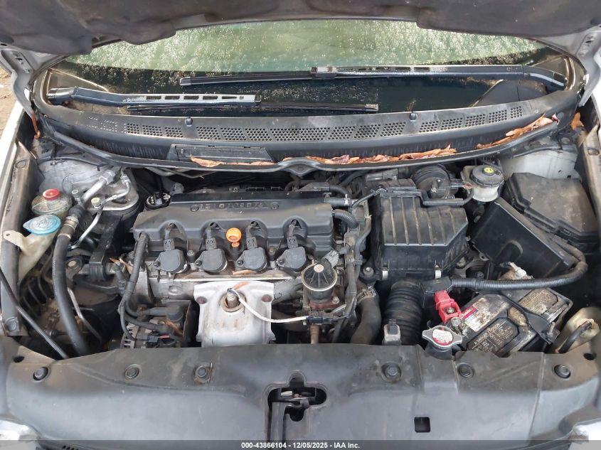 2008 Honda Civic Ex-L VIN: 2HGFG129X8H517838 Lot: 43866104