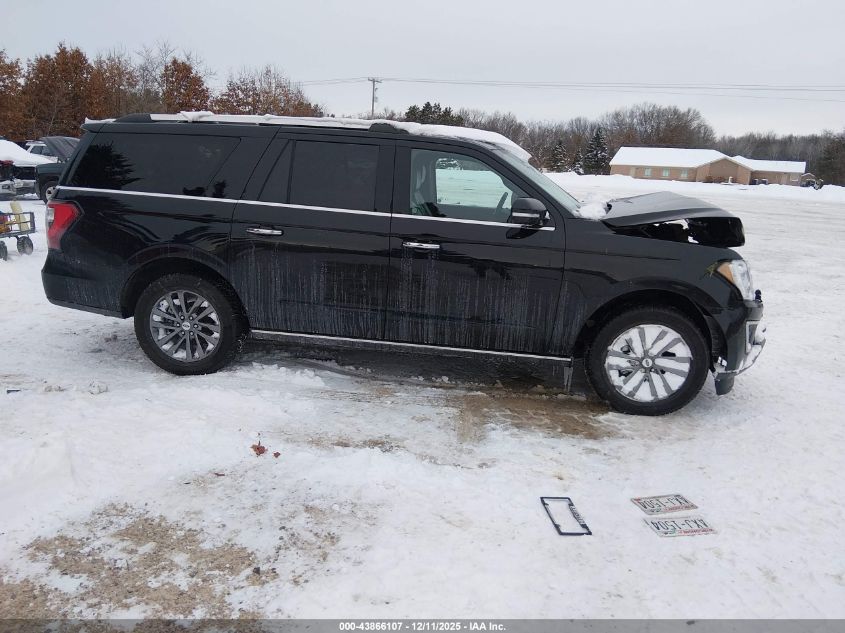 2021 Ford Expedition Limited Max VIN: 1FMJK2AT8MEA45100 Lot: 43866107