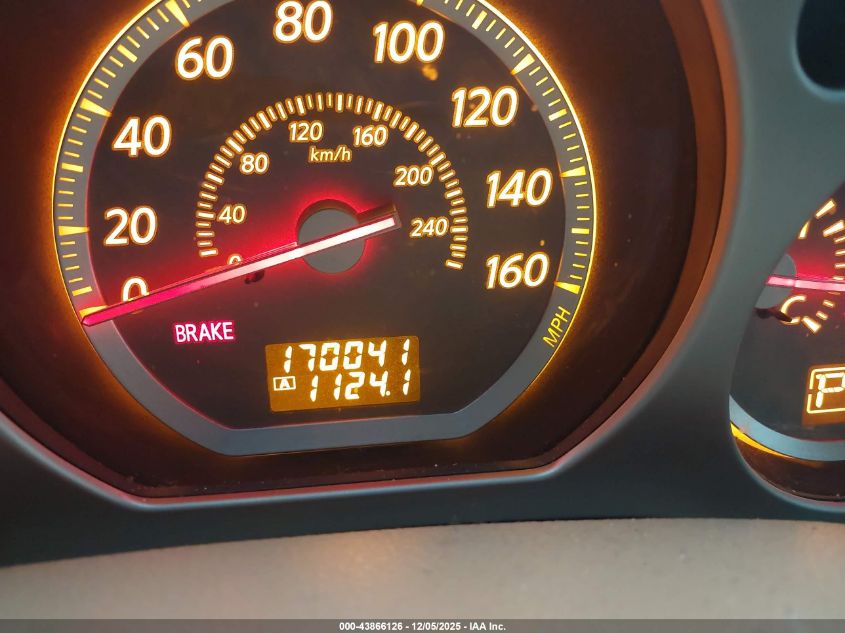 2007 Nissan Murano S VIN: JN8AZ08W77W631942 Lot: 43866126