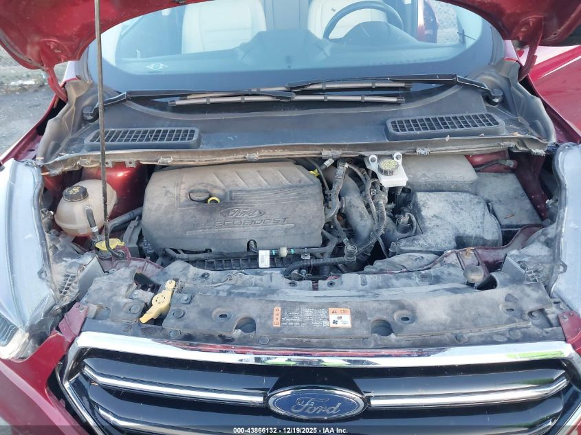 2018 Ford Escape Sel VIN: 1FMCU9HD1JUD28613 Lot: 43866132