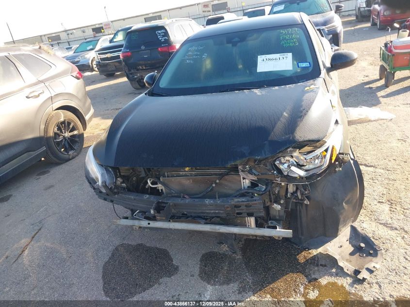 2021 Nissan Sentra S Xtronic Cvt VIN: 3N1AB8BV4MY243296 Lot: 43866137