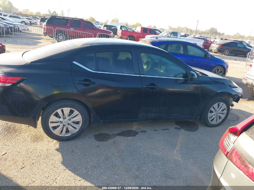 2021 Nissan Sentra S Xtronic Cvt VIN: 3N1AB8BV4MY243296 Lot: 43866137