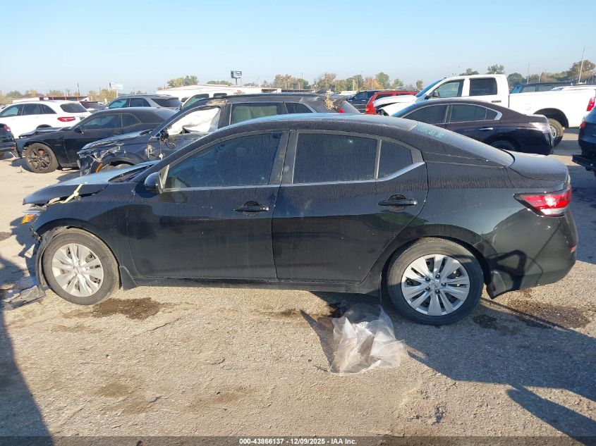 2021 Nissan Sentra S Xtronic Cvt VIN: 3N1AB8BV4MY243296 Lot: 43866137