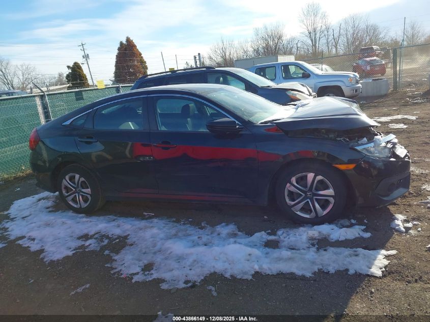 2017 Honda Civic Lx VIN: 19XFC2F68HE038488 Lot: 43866149