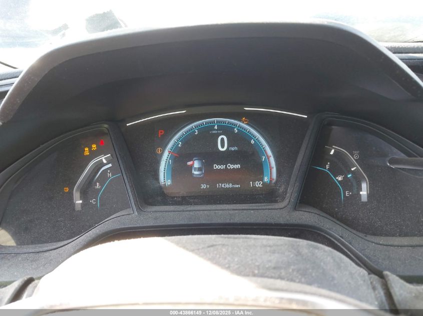 2017 Honda Civic Lx VIN: 19XFC2F68HE038488 Lot: 43866149