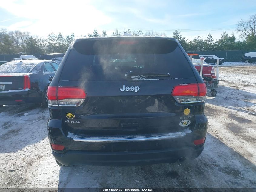 2016 Jeep Grand Cherokee Limited VIN: 1C4RJFBGXGC398781 Lot: 43866155