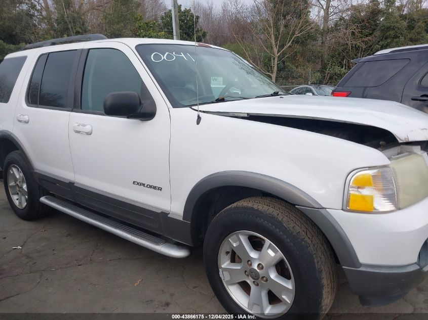 2002 Ford Explorer Xlt VIN: 1FMZU63E72UC90041 Lot: 43866175