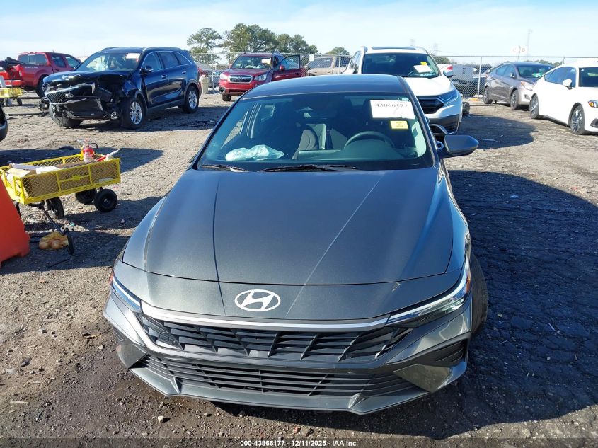 2024 Hyundai Elantra Se VIN: KMHLL4DG3RU741876 Lot: 43866177