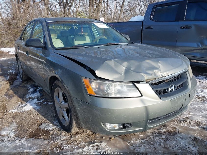 2007 Hyundai Sonata Limited/Se V6 VIN: 5NPEU46F27H281261 Lot: 43866178