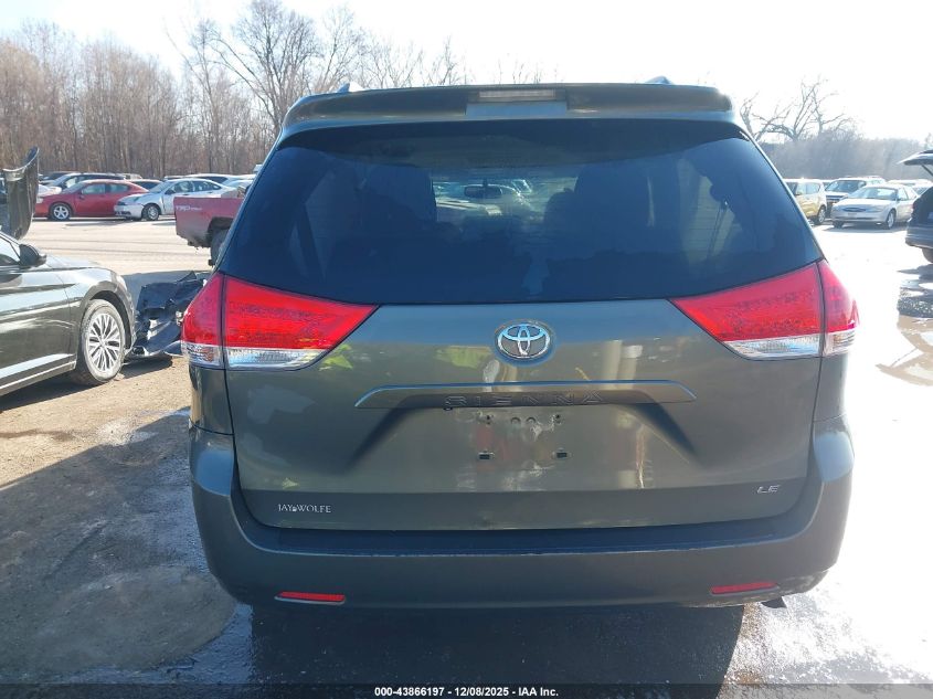 2011 Toyota Sienna Le V6 VIN: 5TDKK3DC3BS126460 Lot: 43866197