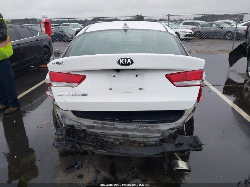 2019 Kia Optima Lx VIN: 5XXGT4L35KG277991 Lot: 43866202