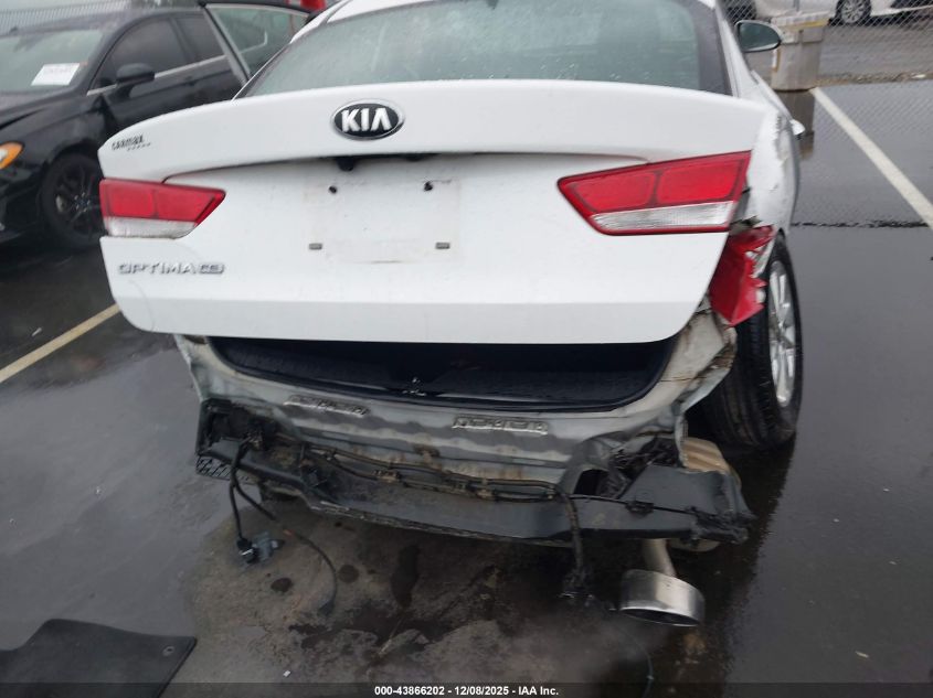 2019 Kia Optima Lx VIN: 5XXGT4L35KG277991 Lot: 43866202