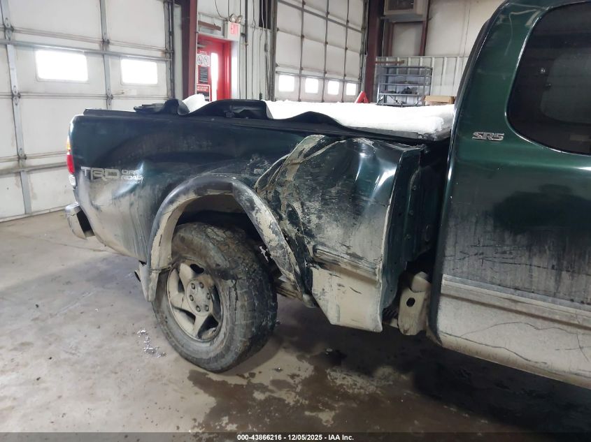 2000 Toyota Tundra Sr5 V8 VIN: 5TBBT4415YS074963 Lot: 43866216