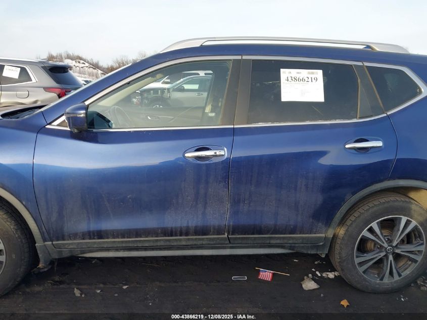 2019 Nissan Rogue Sv VIN: JN8AT2MV8KW397667 Lot: 43866219