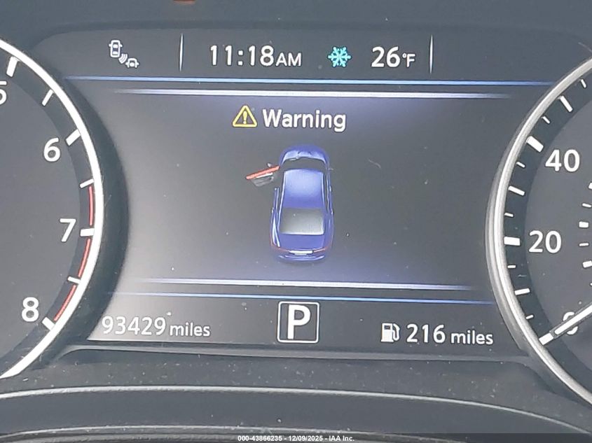 2017 Nissan Maxima 3.5 Platinum VIN: 1N4AA6AP8HC436207 Lot: 43866235