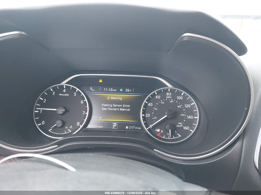 2017 Nissan Maxima 3.5 Platinum VIN: 1N4AA6AP8HC436207 Lot: 43866235