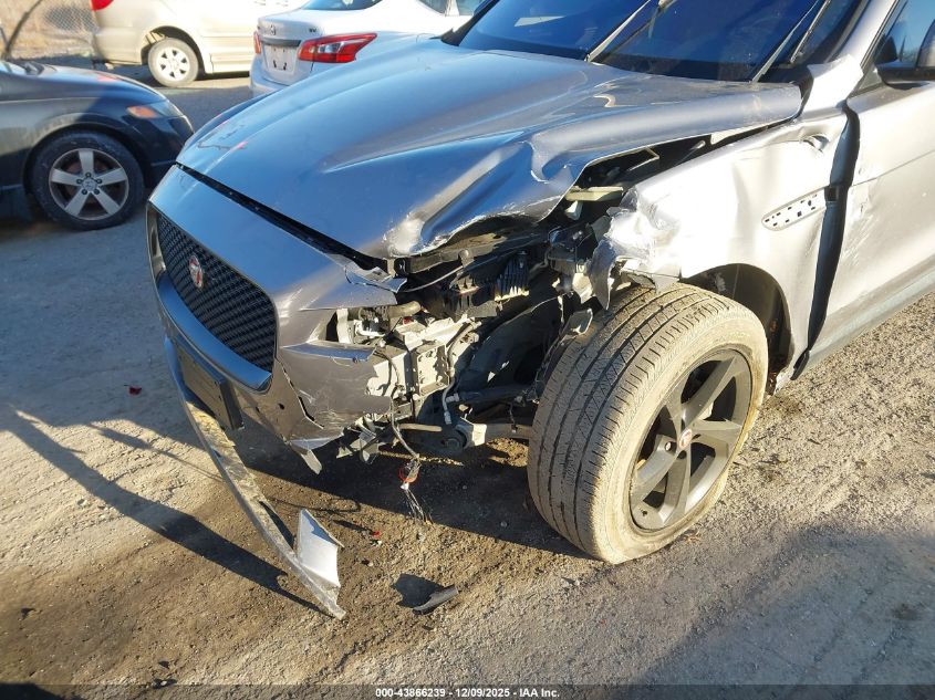 2020 Jaguar F-Pace Premium P250 Awd Automatic VIN: SADCJ2FX2LA662160 Lot: 43866239