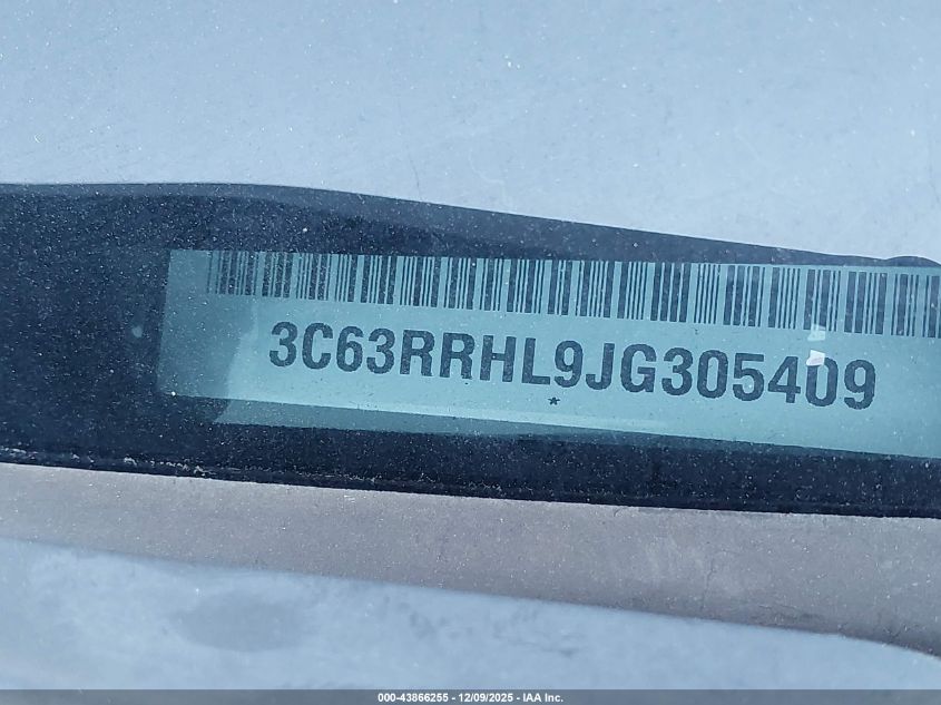 2018 Ram 3500 Lone Star 4X4 8' Box VIN: 3C63RRHL9JG305409 Lot: 43866255