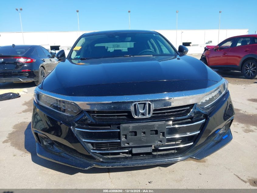 2022 Honda Accord Touring VIN: 1HGCV2F92NA008023 Lot: 43866260