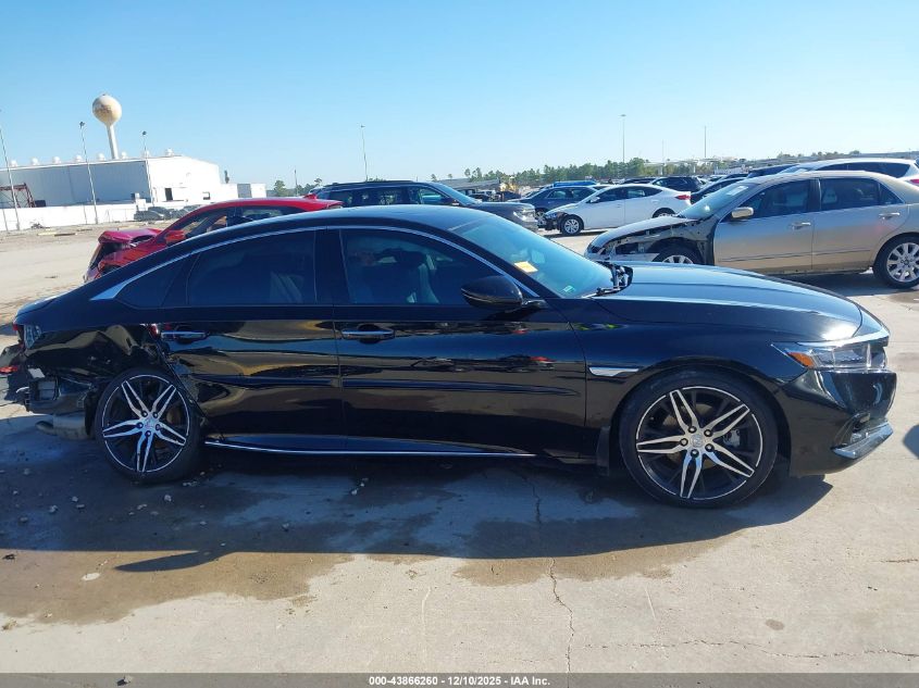 2022 Honda Accord Touring VIN: 1HGCV2F92NA008023 Lot: 43866260