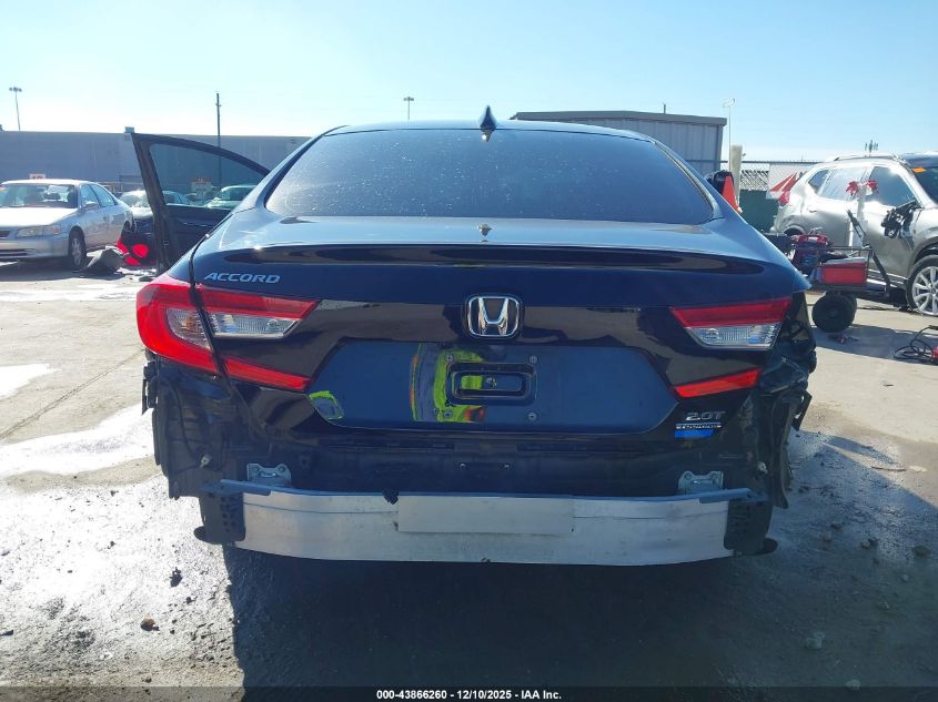 2022 Honda Accord Touring VIN: 1HGCV2F92NA008023 Lot: 43866260