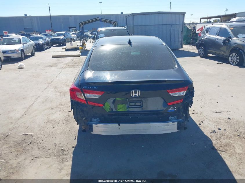 2022 Honda Accord Touring VIN: 1HGCV2F92NA008023 Lot: 43866260