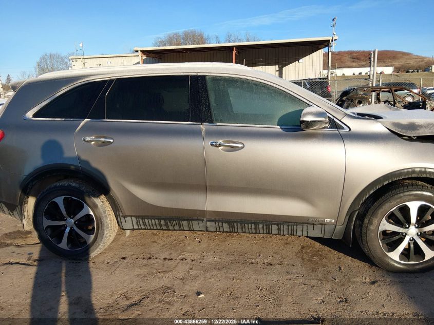 2017 Kia Sorento 3.3L Ex VIN: 5XYPHDA50HG221483 Lot: 43866259