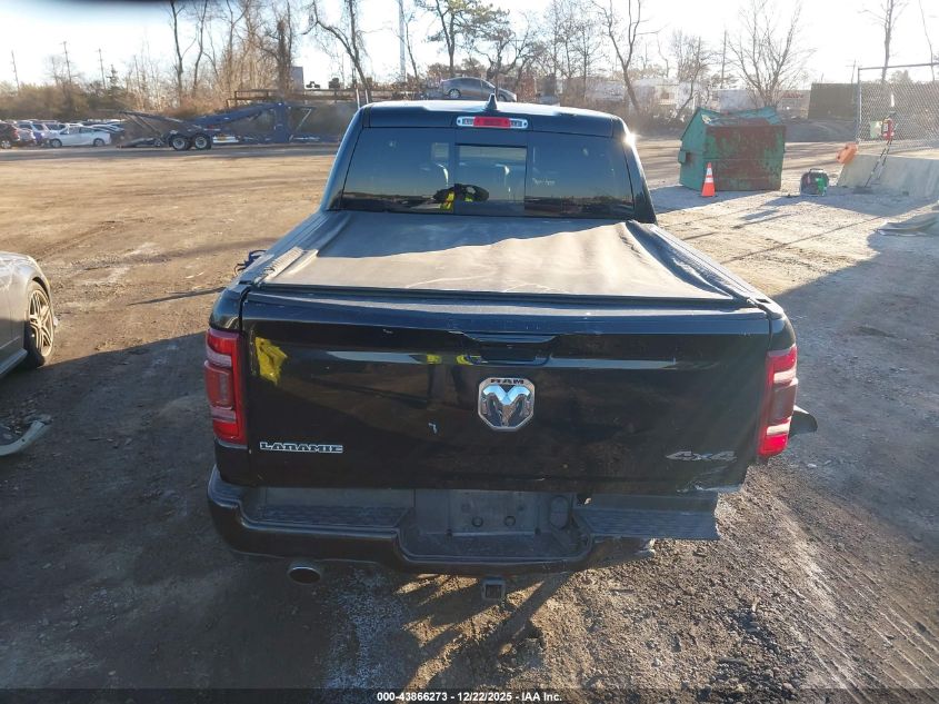 2019 Ram 1500 Laramie 4X4 5'7 Box VIN: 1C6SRFJT0KN712967 Lot: 43866273