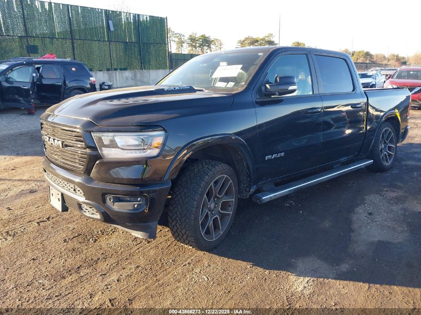 2019 Ram 1500 Laramie 4X4 5'7 Box VIN: 1C6SRFJT0KN712967 Lot: 43866273
