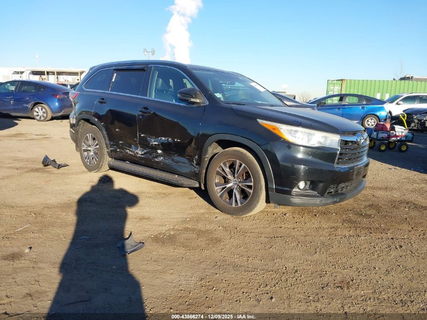 TOYOTA HIGHLANDER XLE V6