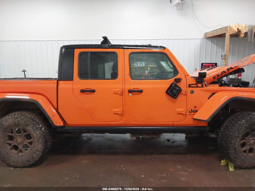 2025 Jeep Gladiator Willys VIN: 1C6PJTAG5SL523399 Lot: 43866276