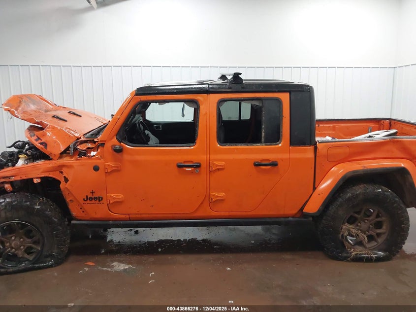 2025 Jeep Gladiator Willys VIN: 1C6PJTAG5SL523399 Lot: 43866276